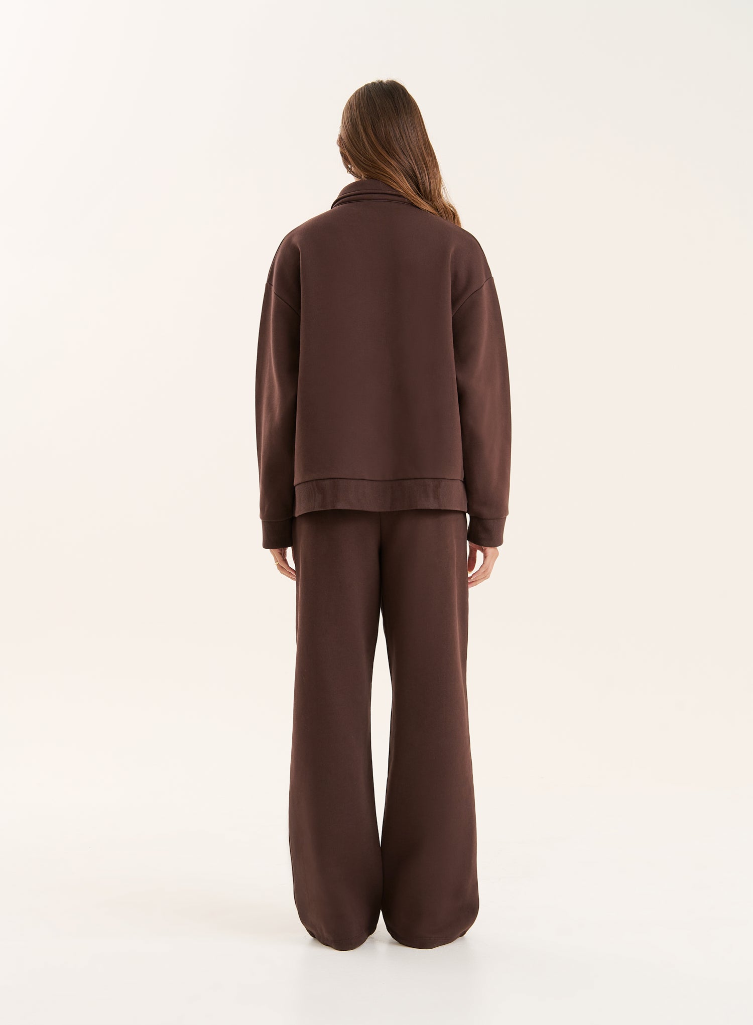 Chocolate Logo Detail Zip Bomber Jacket